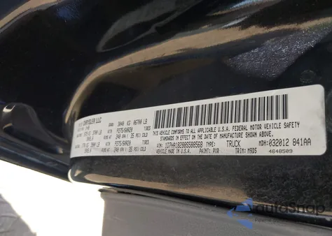 2008 Dodge Ram 1500 Slt из США, поврежденный, VIN 1D7HA18288S588568